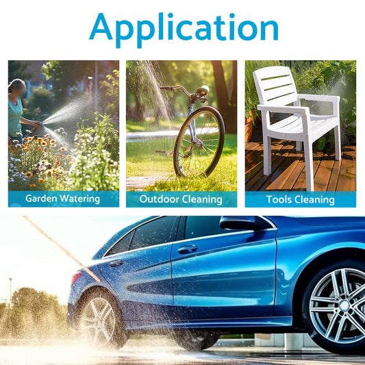 Mighty Power Garden Hose Spray Nozzle Suitable For Garden, Lawn, Plant Watering, and Car Washing-1