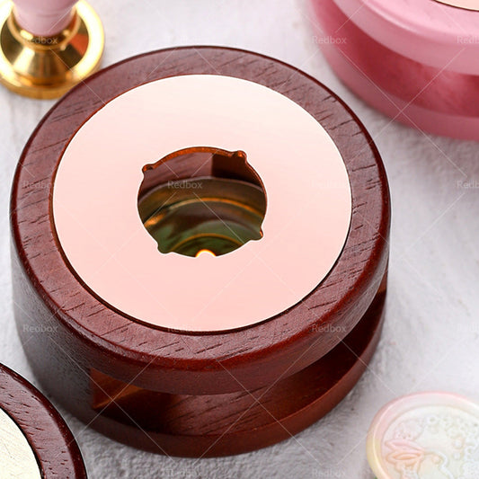 Sealing Wax Furnace Kit Warmer Melting Spoon Tool Stamp Candle Stamp Seal Card-1