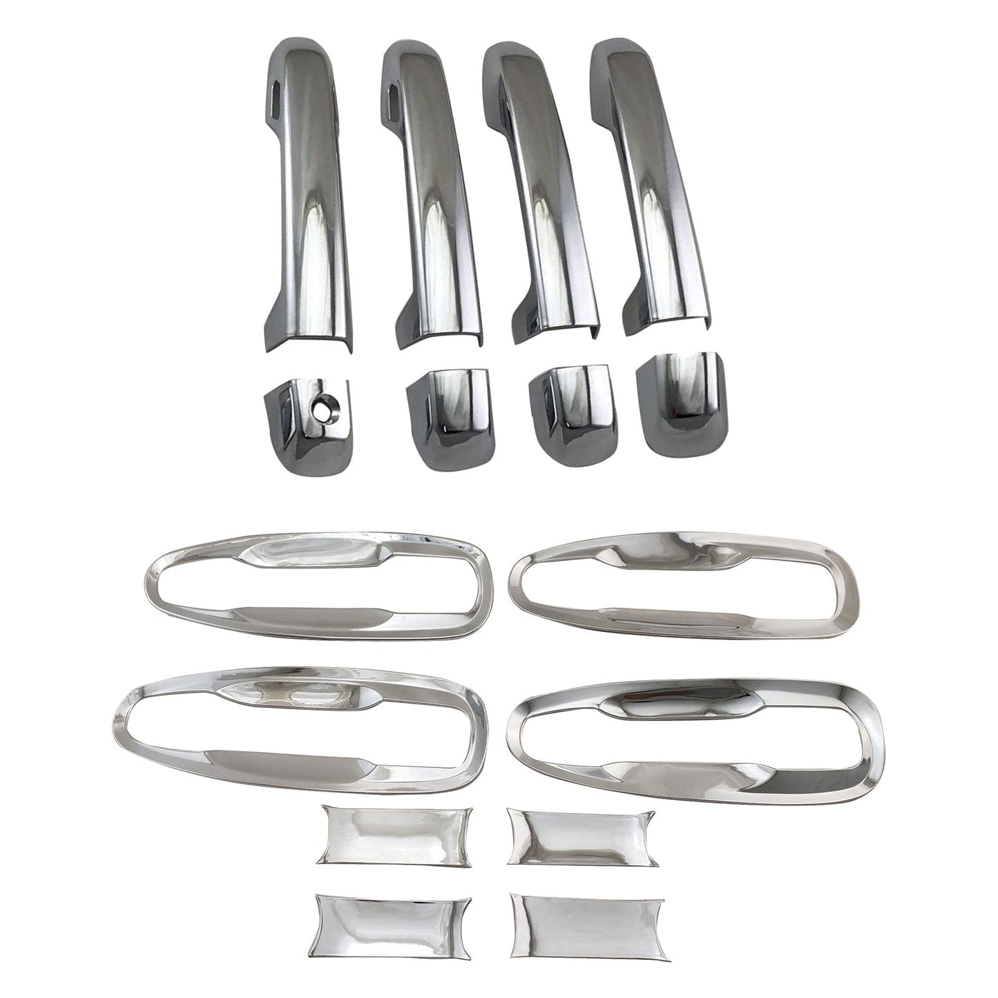 Door Handle Cover+Bowl Trim Suitable for
Toyota Land Cruiser Prado 10-19-4