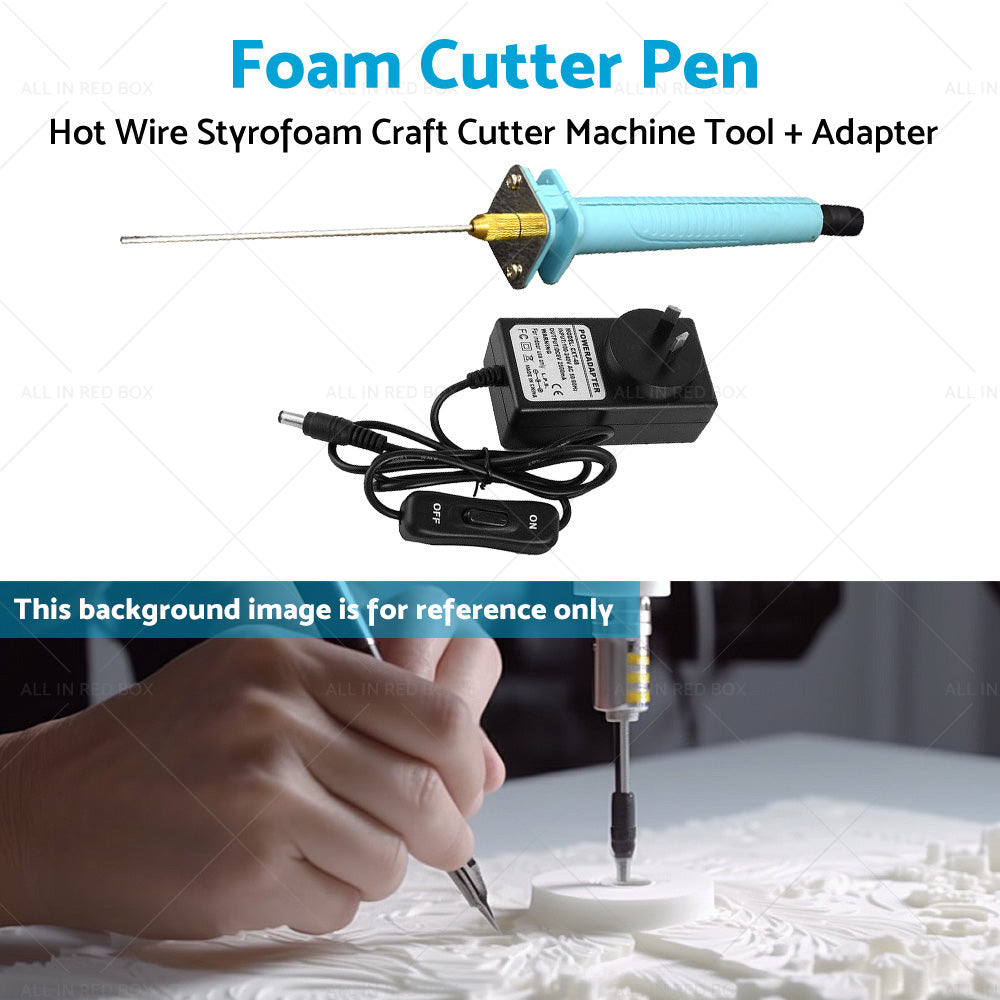Foam Cutting Pen Hot Wire Styrofoam Craft Cutter Machine Tool Adapter AU-3