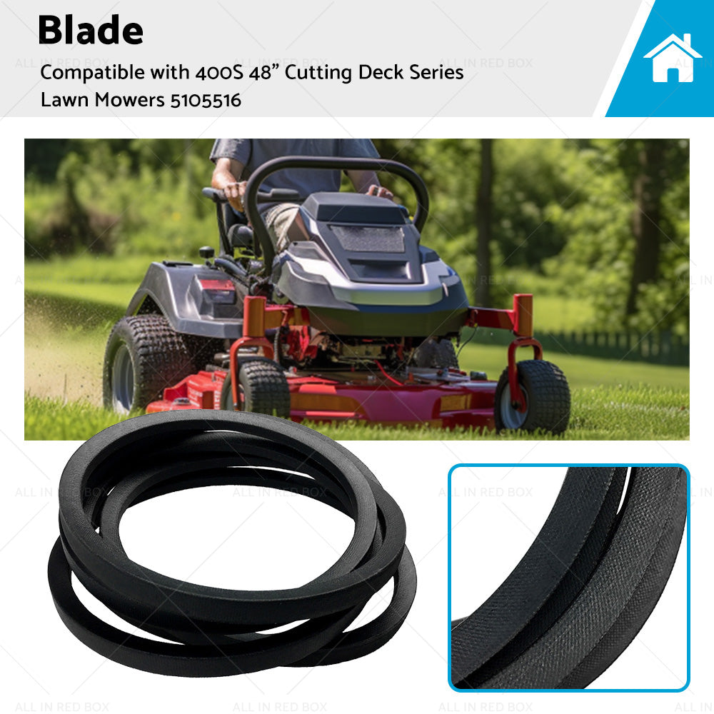 Deck Belt Suitable For 400S 48 inch Cutting Deck Series Lawn Mowers 5105516-0