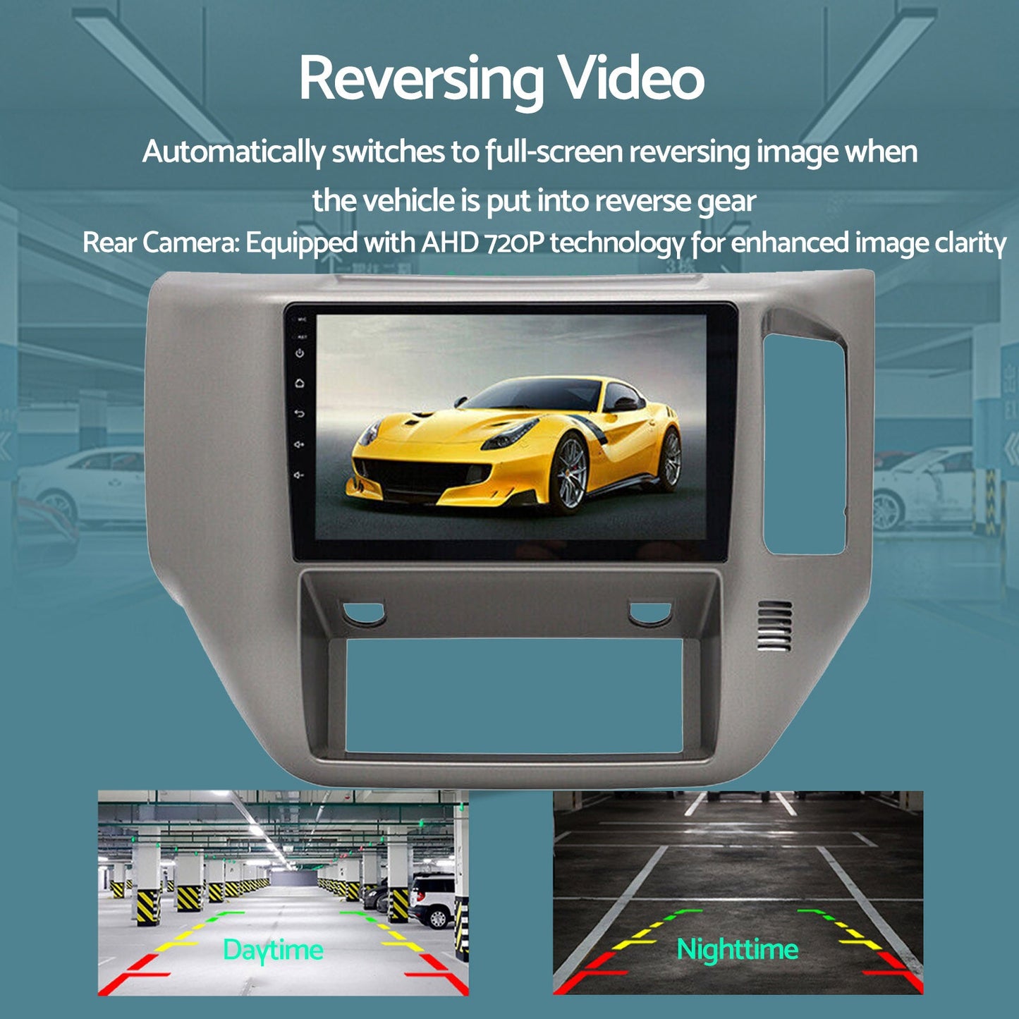 In-Dash Units Android 13 9'' Bluetooth Suitable For Nissan Patrol 2004-15 GU Y61-4