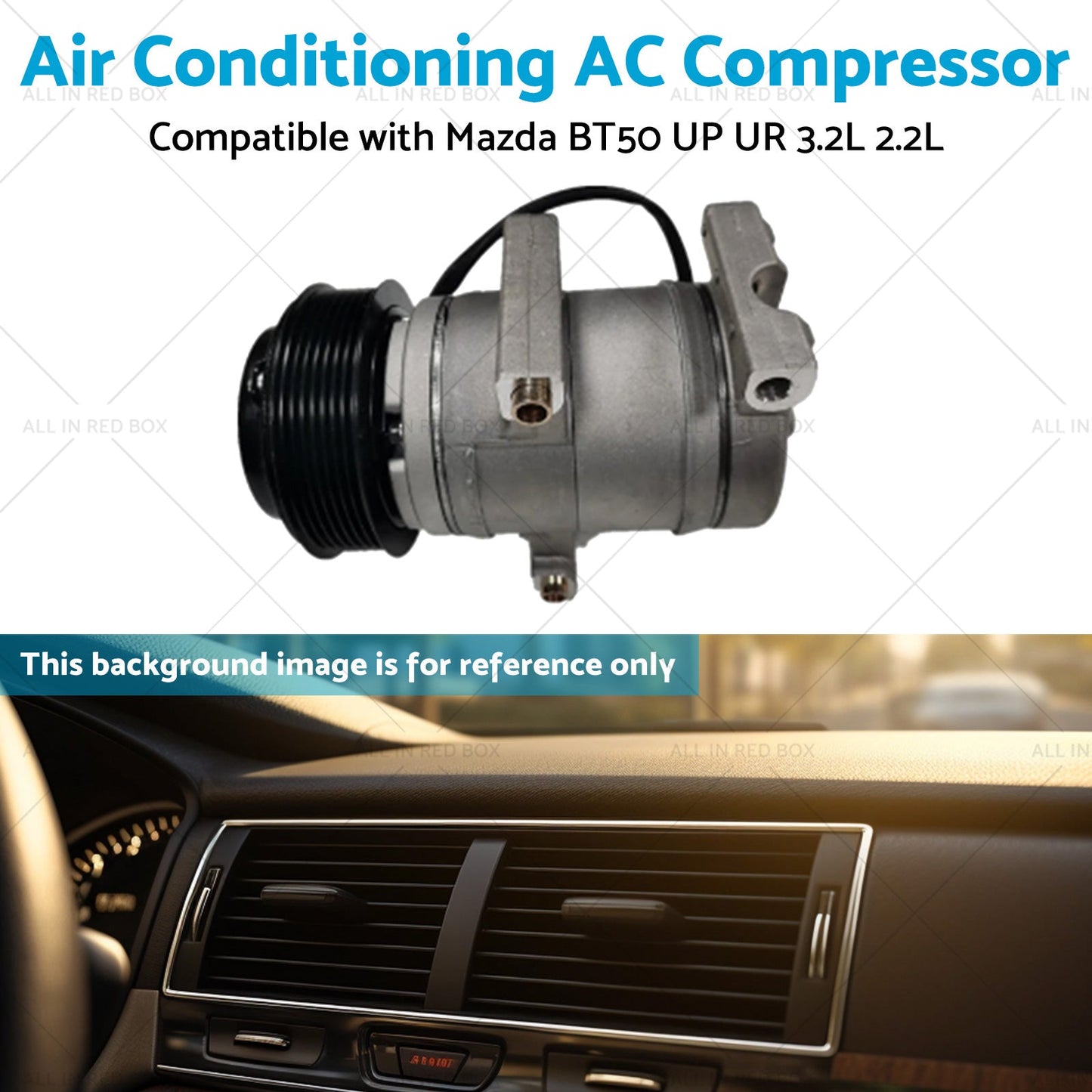 Air Conditioning AC Compressor Suitable for Mazda BT50 UP UR 3. 2L 2. 2L 11-19-4