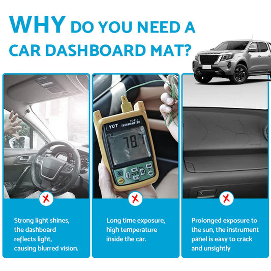 Instrument Panel Cover Dashboard Cover Suitable for Mazda 6 2003-2008 Polyester-1