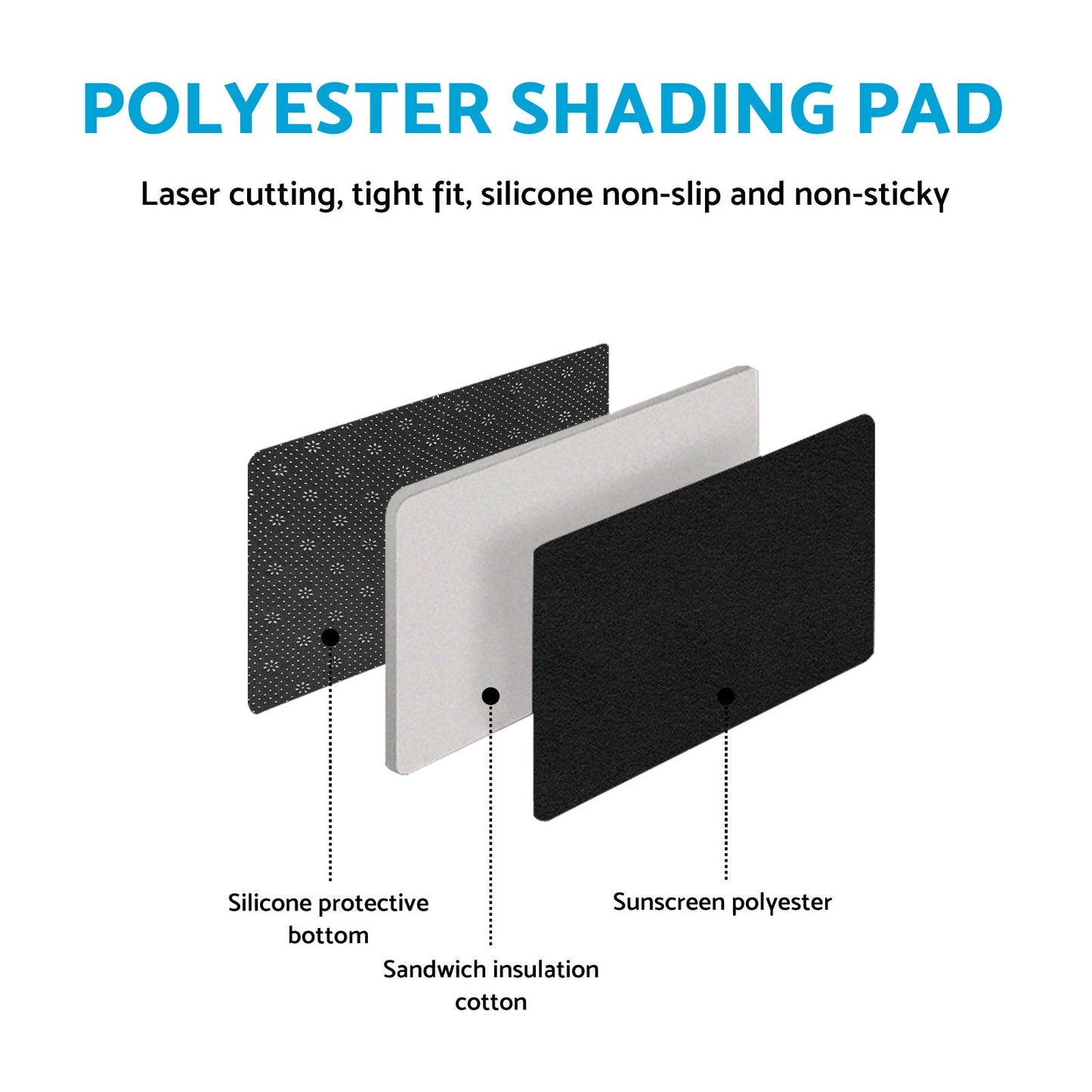 Non-Slip Dash Mat Dashboard Cover Suitable for Land Rover Discovery Sport 2015-2021-4