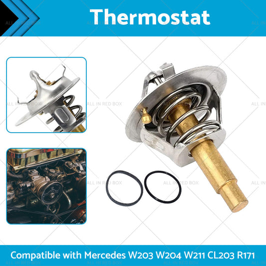 Thermostat with Seal Suitable for Mercedes W203 W204 W211 CL203 R171 2712030575-1