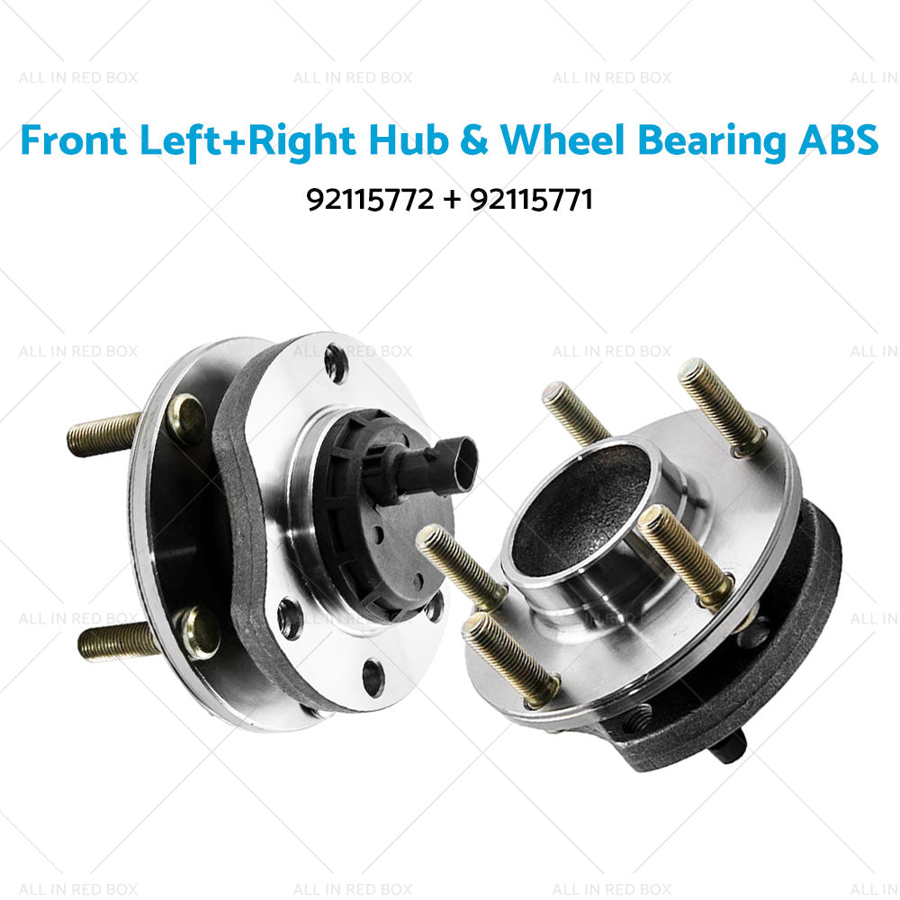 LHRH Front Wheel Bearing Hubs ABS Suitable For Holden Commodore VT-II VY VX VZ-1
