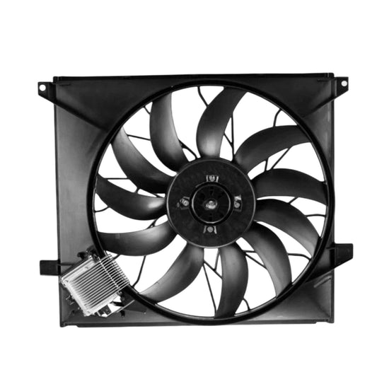 Radiator Cooling Fan with Shroud Suitable For Mercedes M-Class W163 ML500 01-05-1