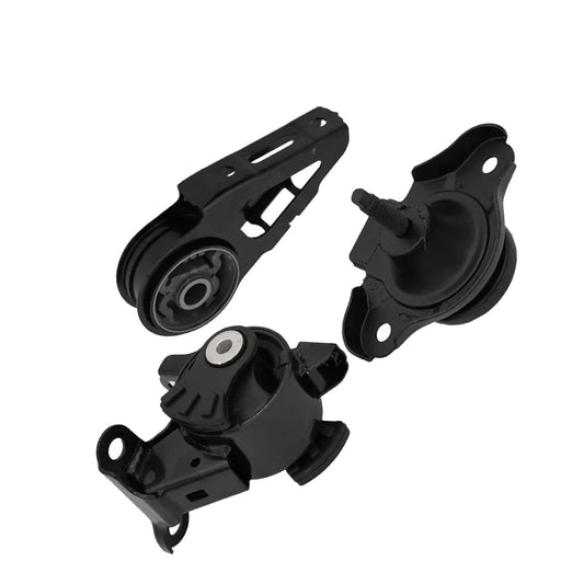 3Pcs Engine Mount Front+Left+Right Suitable For Honda Jazz GD1 GD3 L13A1 L15A1-1