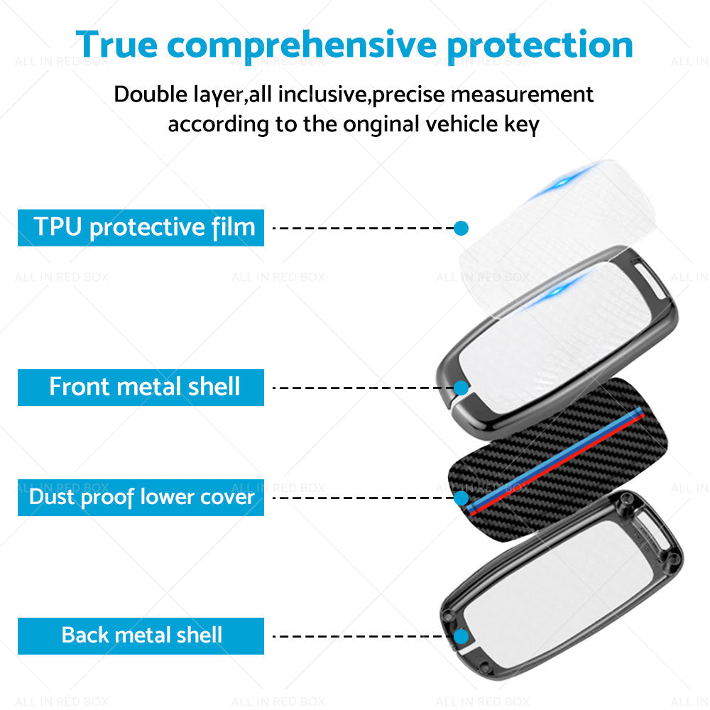 Car Remote Key Fob Cover Case Shell Suitable For Chery Omoda 5 Zinc Alloy-4