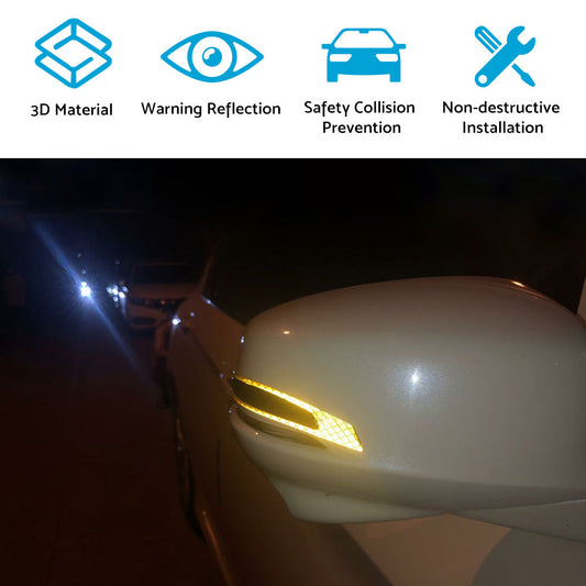 Reflective Carbon Fiber Car Door Edge Guard Bump Protector Sticker Universal-1