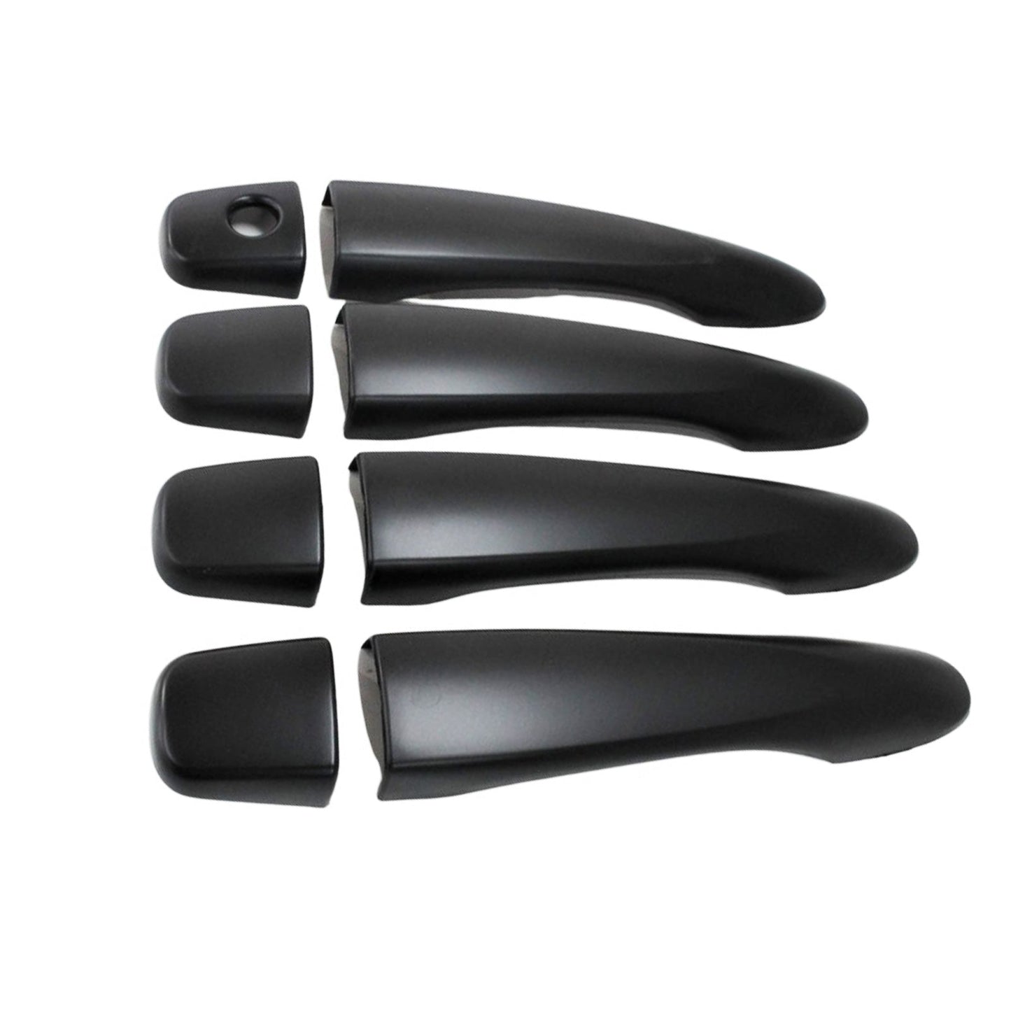 4x Remote Key Door Handle Covers Suitable for Nissan Navara D40 2005-2015 ST-3