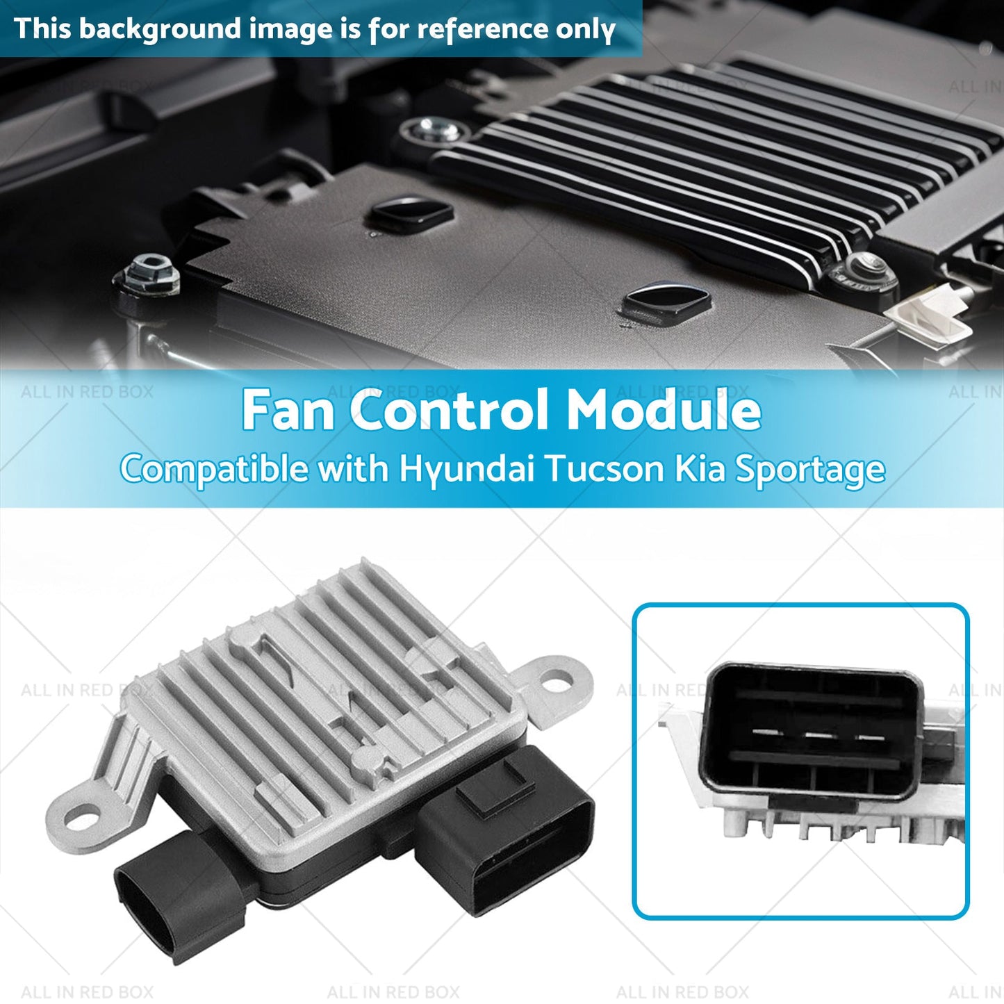 Cooling Fan Control Module Suitable for Hyundai Tucson Kia Sportage 25385-D3500-2