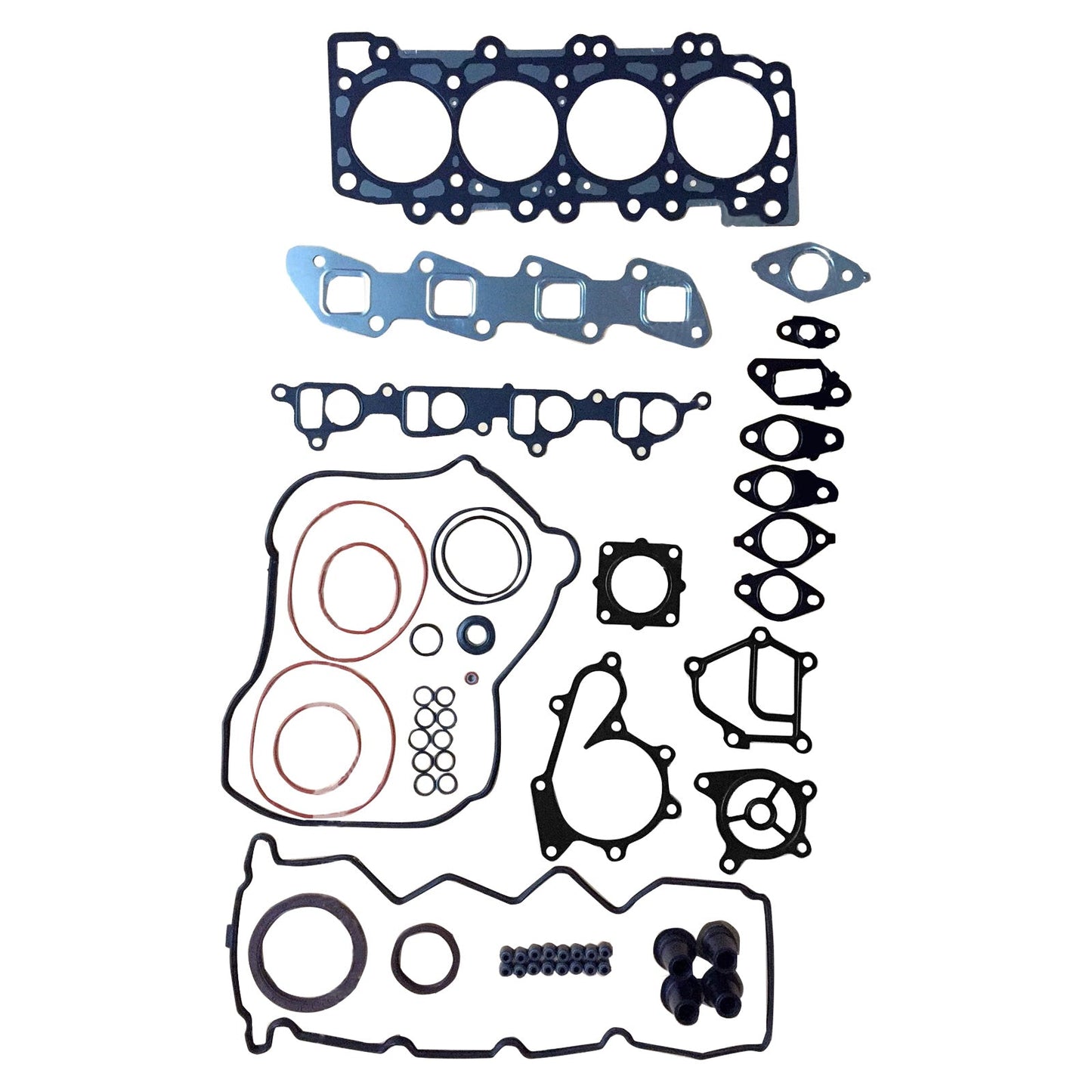 VRS Head Gasket + Head Bolt Set Suitable For Nissan Navara D22 D40 Pathfinder-4