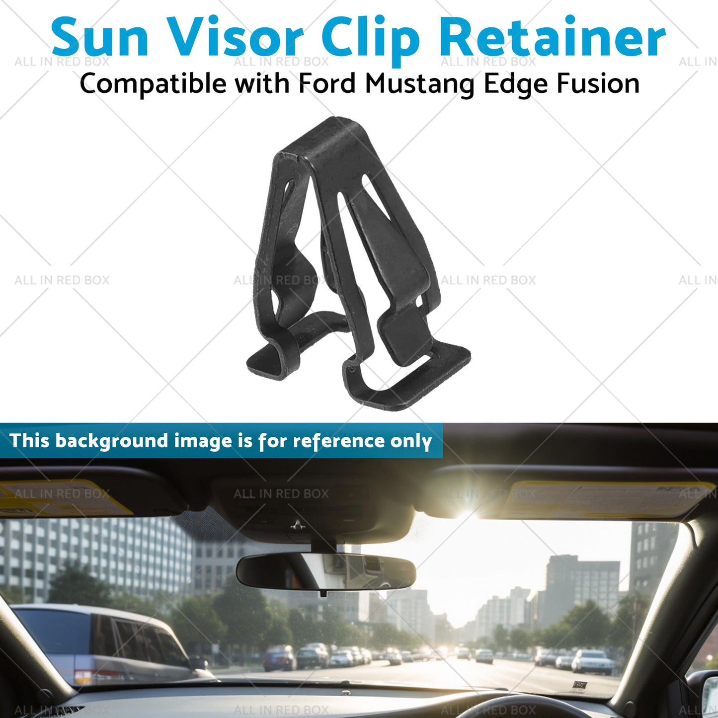 DS7Z-9904132-A Sun Visor Clip Retainer Suitable for Ford Mustang Edge Fusion-4