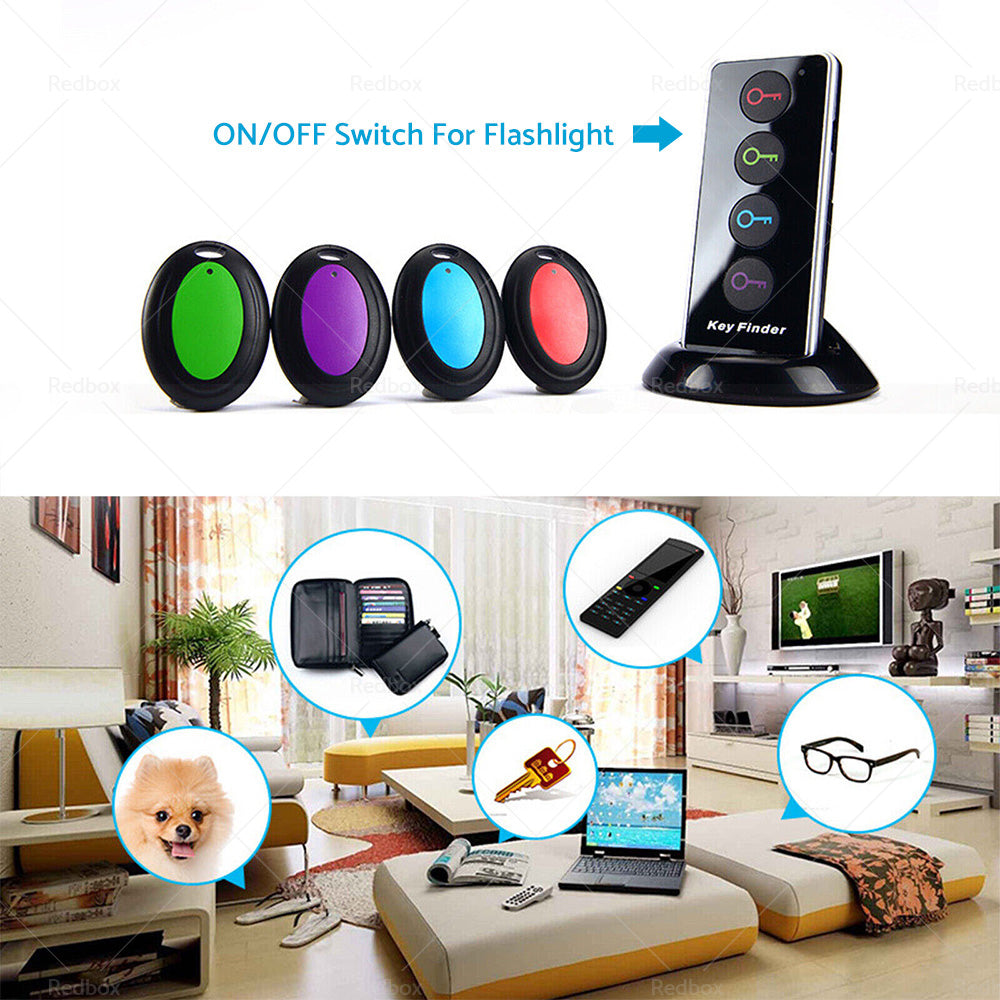 Wireless Key Finder RF Item Locator Suitable For Remote Control Tracking-4