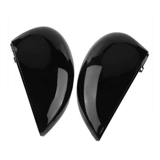 Left and Right Wing Mirror Cover Gloss Black Suitable For Ford Fiesta MK7 2008-2017-1