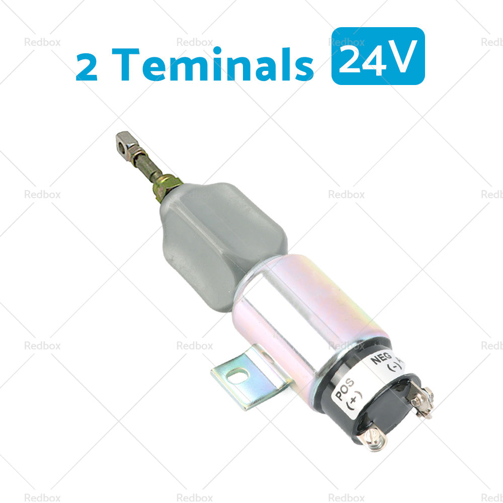 12V 24V Fuel Shutoff Solenoid Valve 1751ES Brand New-6