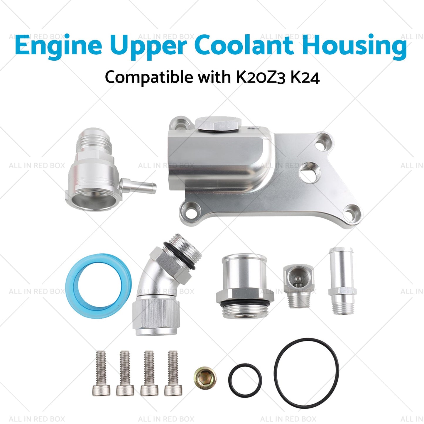 Straight Elbow Filler Neck Hose Upper Coolant Housing Kit Suitablefor K20Z3 K24-3