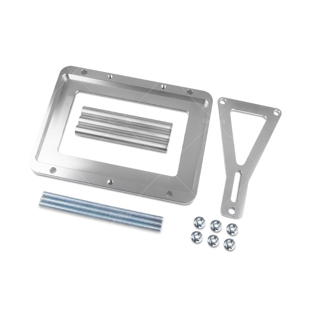 Universal Aluminum Billet Battery Tray Hold Down Relocation Box Mount OEM 551181-1