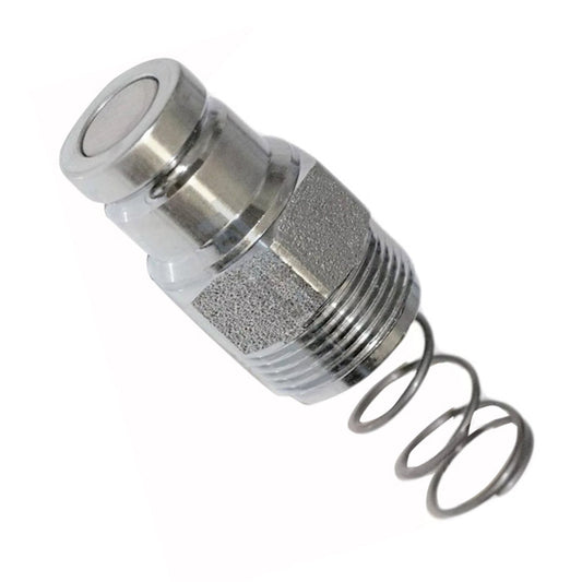 3/8in Hydraulic Male Drain Line Flat Face Quick Coupler Suitable For Bobcat 7246798-1