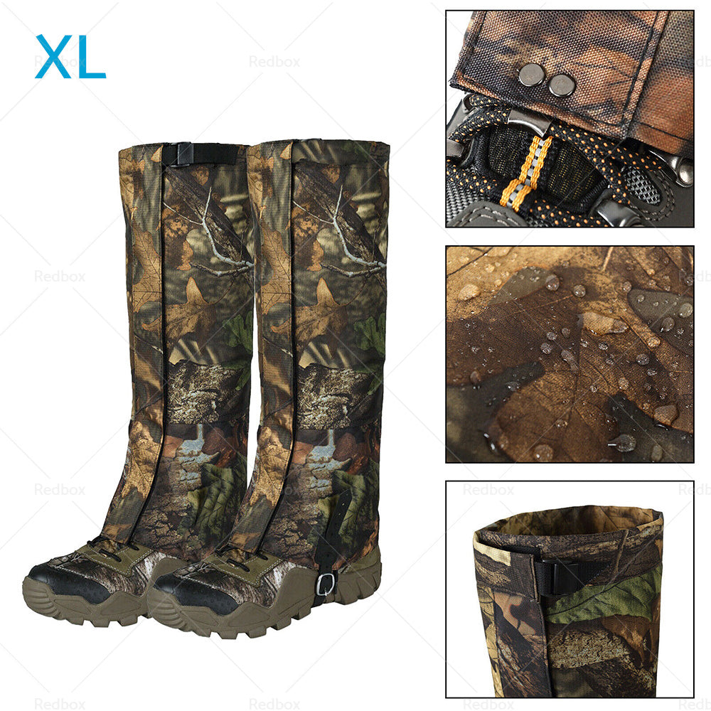 Anti Bite Mosquito Boots Cover Legging Gaiters Outdoor Hiking Hunting Snow Boots-4