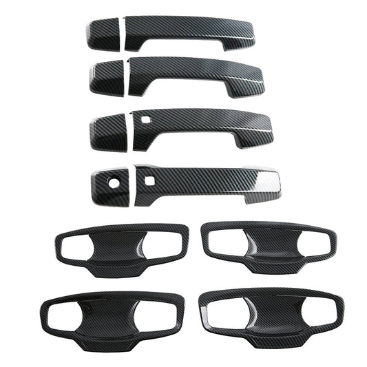 Side Door Handle Covers & Handle Bowl Suitable For Mitsubishi Triton L200 2023-2025-1