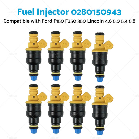 Fuel Injector 0280150943 Suitable For Ford F150 F250 350 Lincoln 4. 6 5. 0 5. 4 5. 8-1