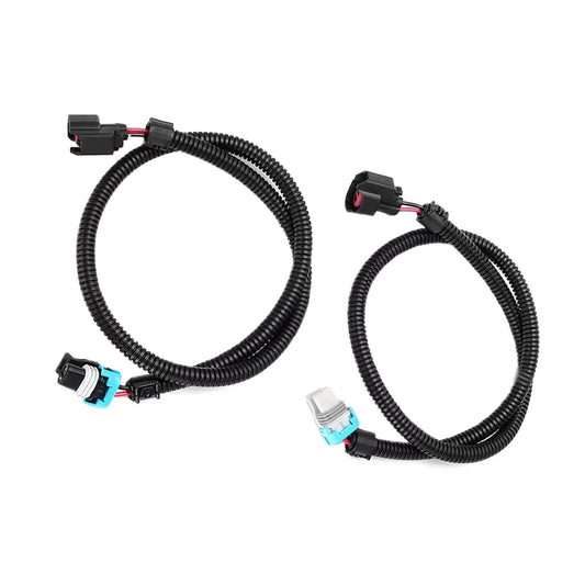 2x Fuel Injector Harness Set Suitable For Polaris Ranger XP 800 / Ranger Crew / RZR 800 2010-2017 OEM 1204318 1204319 0280158197-1