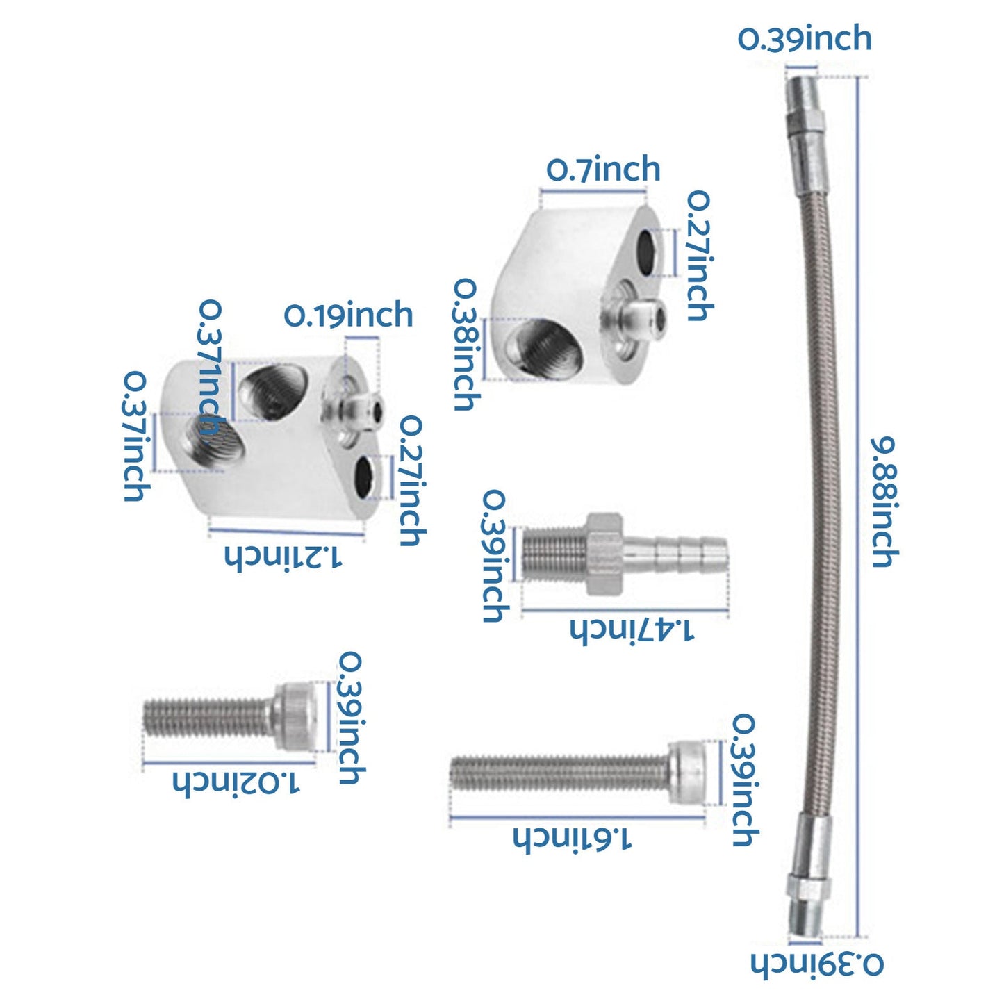2x Bypass Kit Throttle Body Suitable For GM LS Series LM4 L33 LQ9 LS1 LSX-4