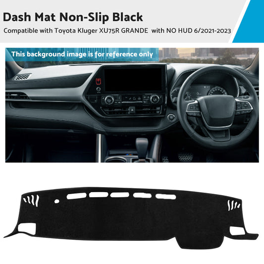 Non-Slip Dash Mat Suitable For Toyota Kluger XU75R GX GXL inchWith NO HUDinch 6 21-23-1