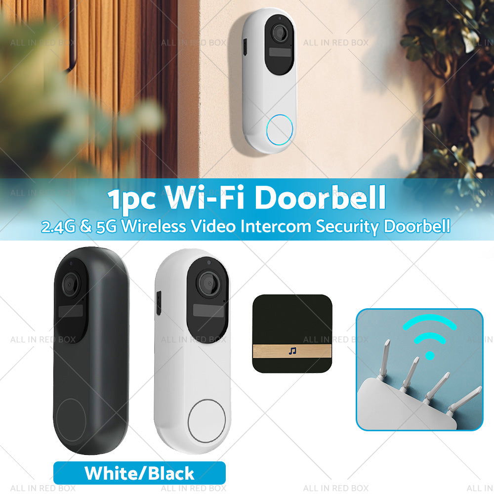 1080P WIFI Doorbell 2. 4G and 5G Wireless Video Intercom Security Door Camera-1