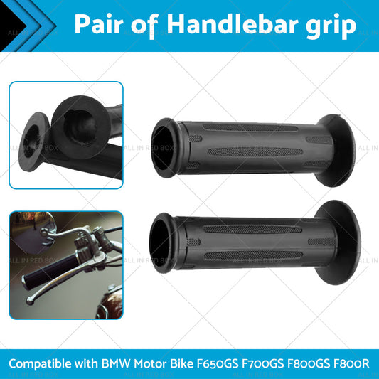Pair Handlebar Grip Suitable for BMW F650GS F700GS F800GS F800R Without Heating-1
