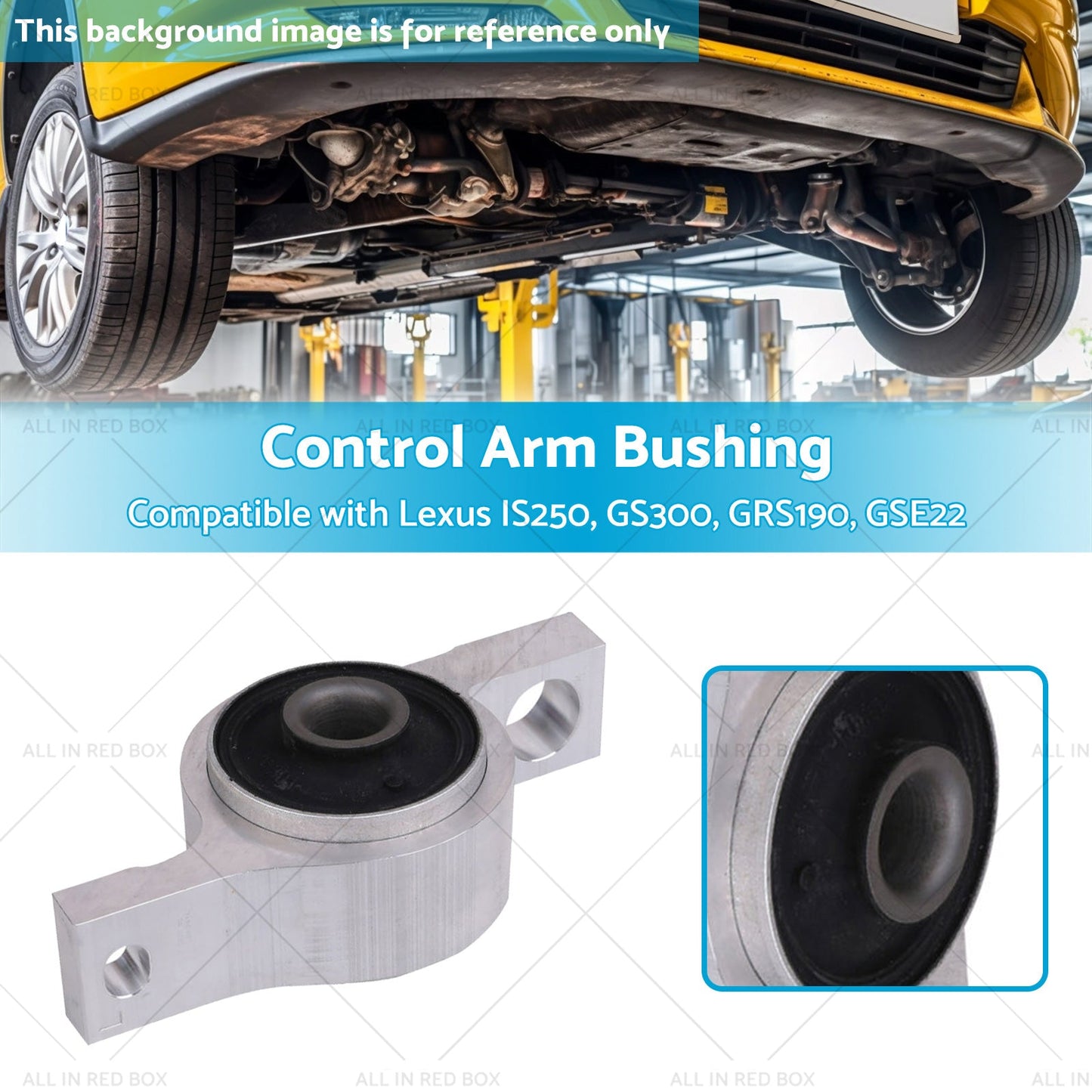 Lower Control Arm Bushing Left Suitablefor Lexus IS250 GS300 GRS GSE 48076-30030-2