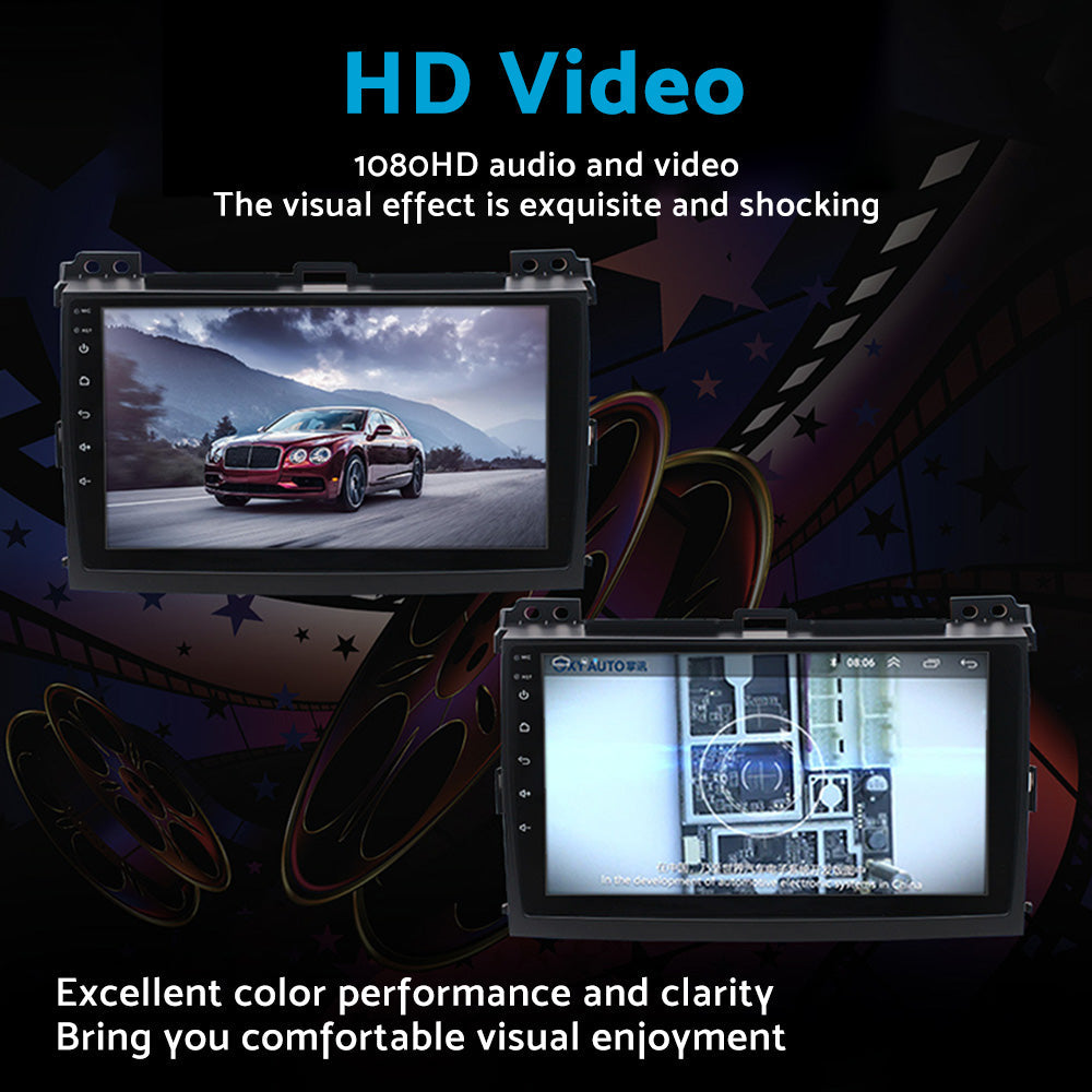 32GB Android 11 Carplay Radio Stereo GPS Navi DSP Suitable For Toyota Prado 120-4