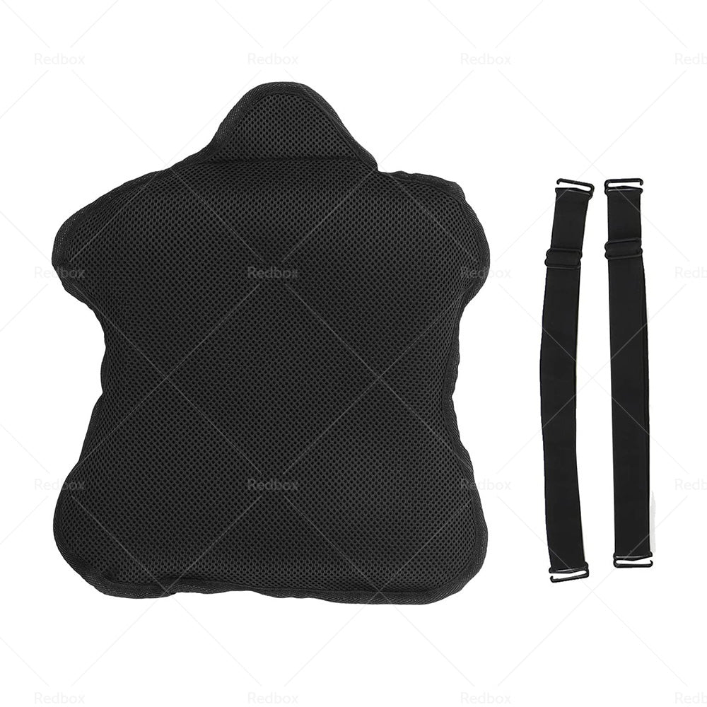 Motorcycle Comfort Gel Seat Cushion Universal Air Motorbike Pillow Pad Cover-2