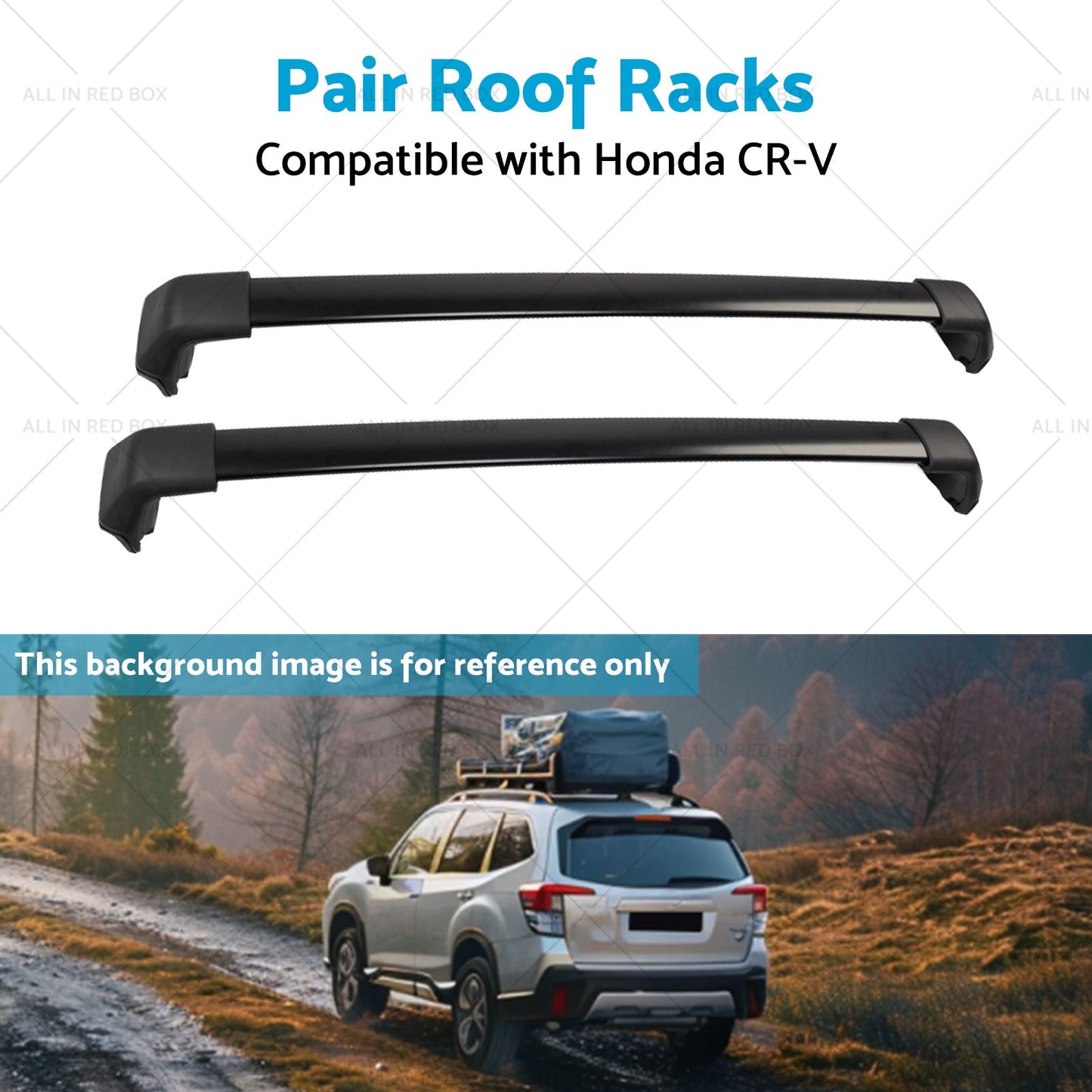 Roof Rack Cross Bar 2x Suitable For Honda CR-V 2012-2016-4