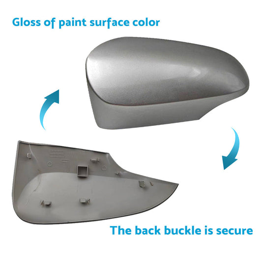 Mirror Cover Cap Suitable for Toyota Corolla 10 2012-2018 Silver 1F7 LH Side-1