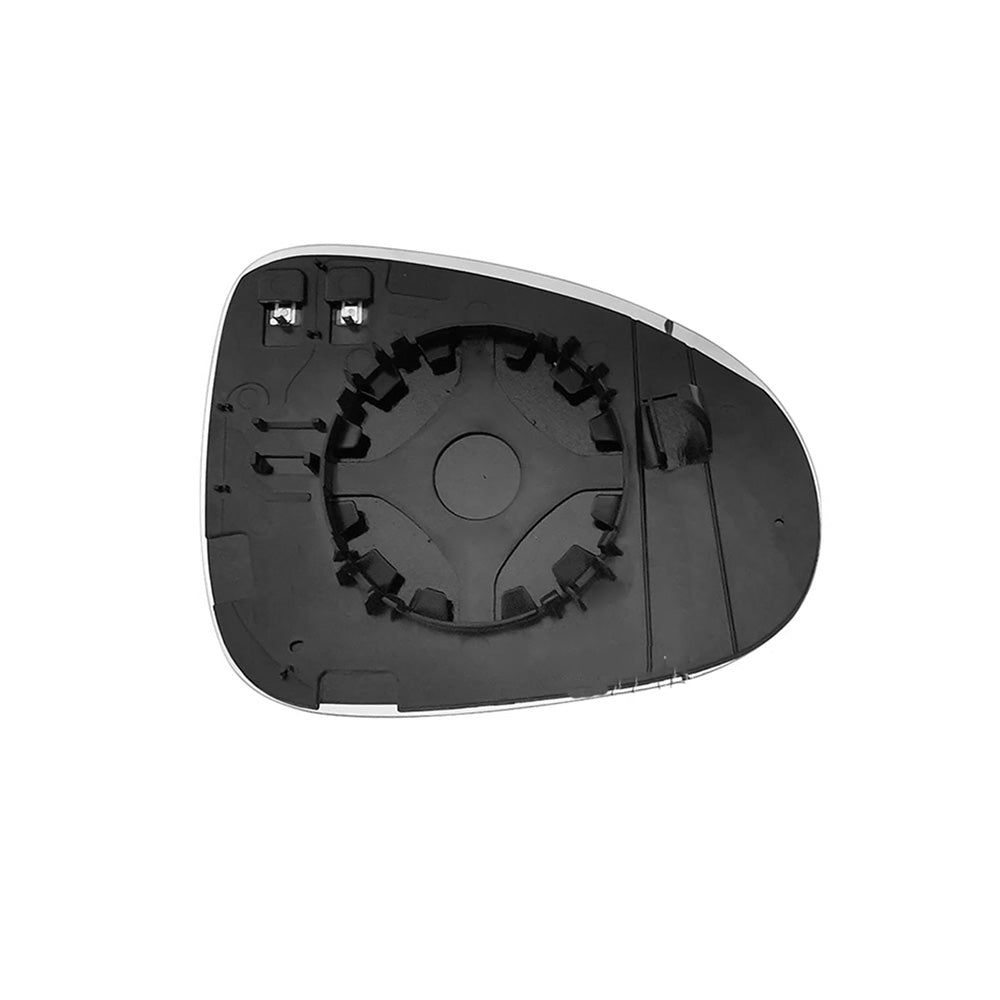 Left Heated Convex Mirror Glass with Base Suitable For VW Touareg 7P 2011–2018-2