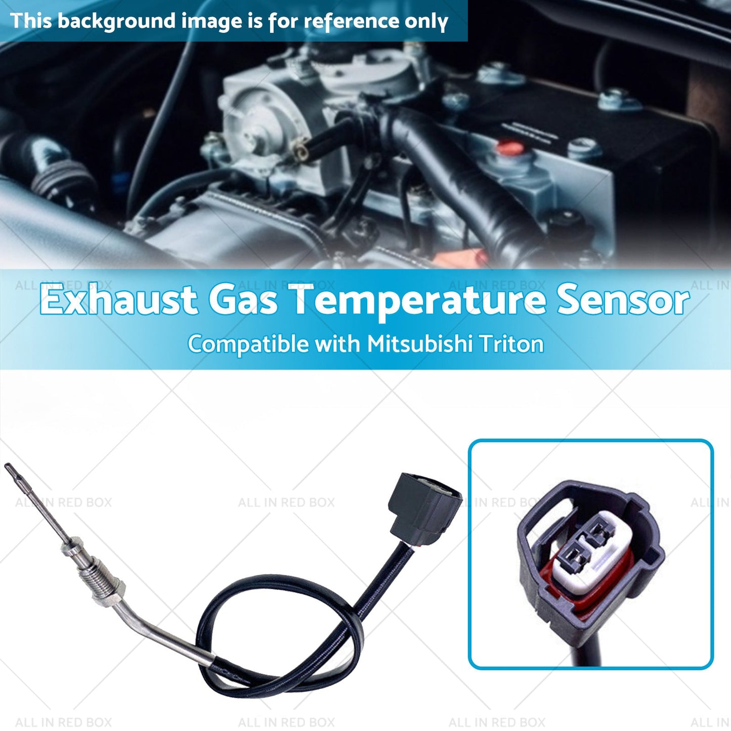 Exhaust Temperature Sensor Suitable for Mitsubishi Triton MQ MR 14927Q 2015-ON-3