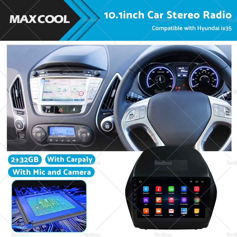 32G Car Stereo Radio Head Unit CarPlay 10. 1 inch Android11 Suitable For Hyundai IX35-0