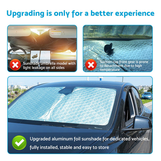 6 Layer WindScreen Sun Shade Suitable For Benz Sprinter 2019-2025 UV Protection-1