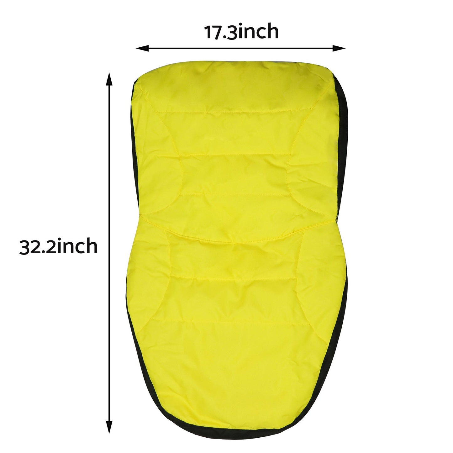 18inch Large Compact Utility Tractor Seat Cover Suitable For John Deere LP95233-2