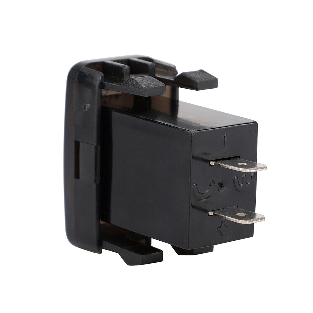 Dual USB Car Charger Socket 4.2A With Voltmeter Display Adapter Suitable For Toyota-4