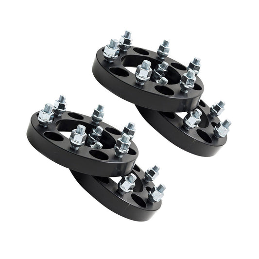 4x 25mm 6x139.7 (5.5in) M12x1.5 Wheel Spacers Suitable For Hilux Pajero Triton Ranger-1