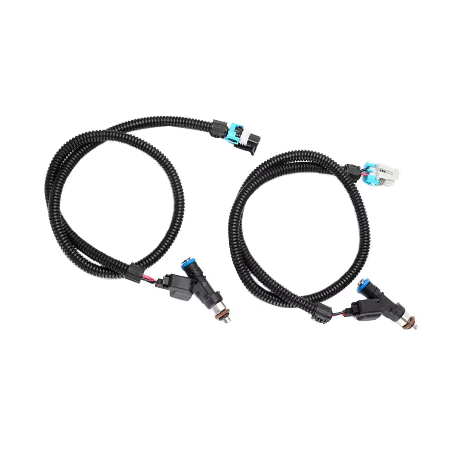 2x Fuel Injector Harness Set Suitable For Polaris Ranger XP 800 / Ranger Crew / RZR 800 2010-2017 OEM 1204318 1204319 0280158197-0