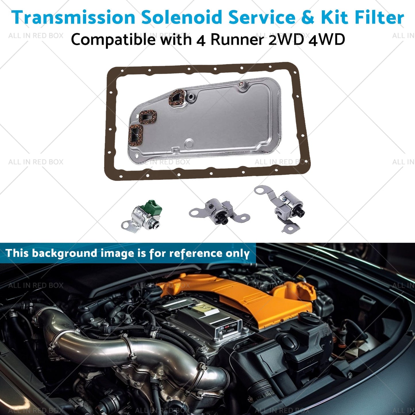 Transmission Solenoid Service and Kit Filter Suitable for 4 Runner 2WD 4WD 00-04-4