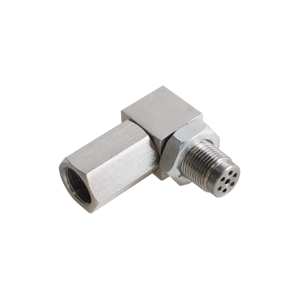90 Degree Oxygen O2 Sensor Spacer Adapter CEL Eliminator Mini Cat Catalytic Converter-3