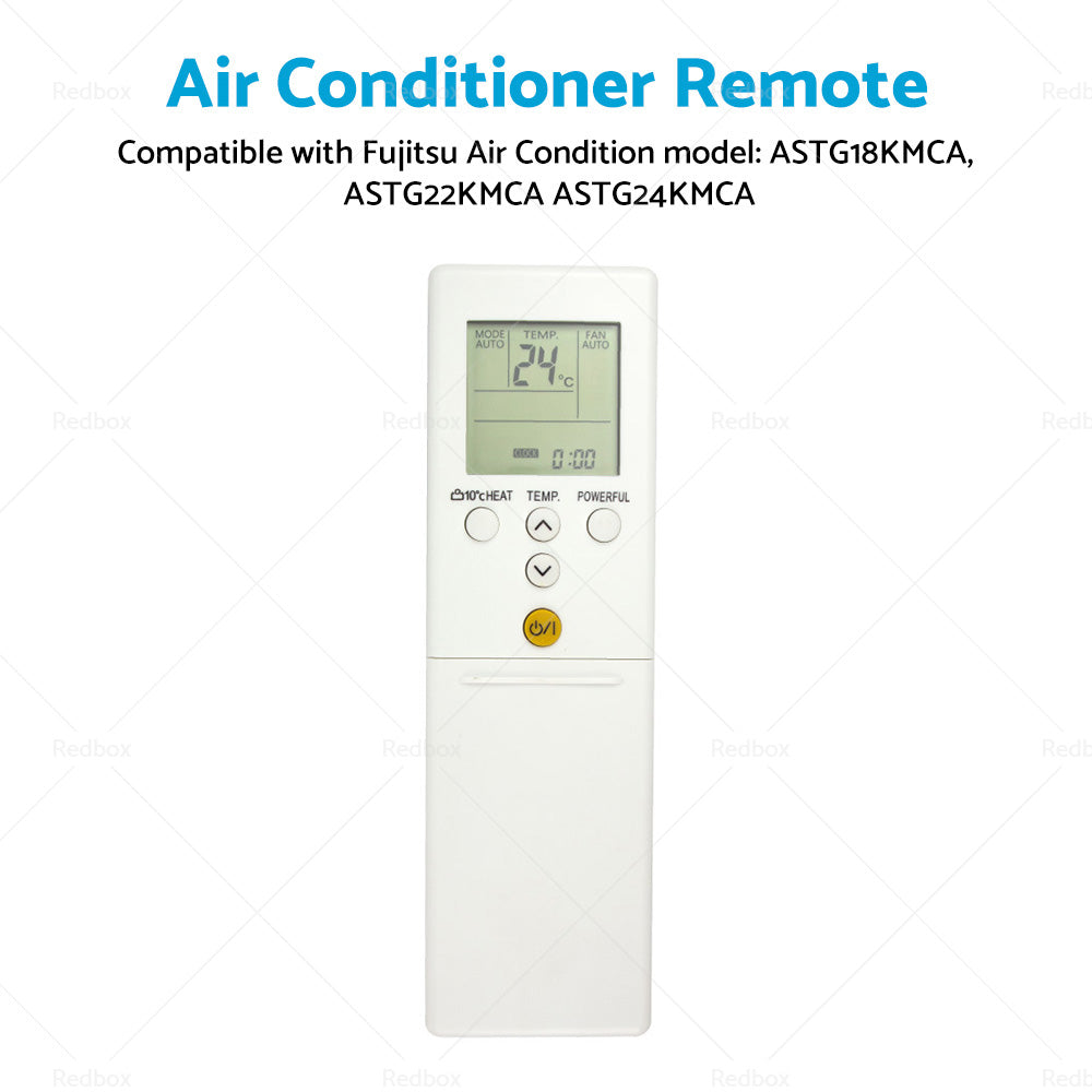 Air Con Remote Replacement Suitable for Fujitsu ASTG18KMCA ASTG22KMCA ASTG24KMCA-1