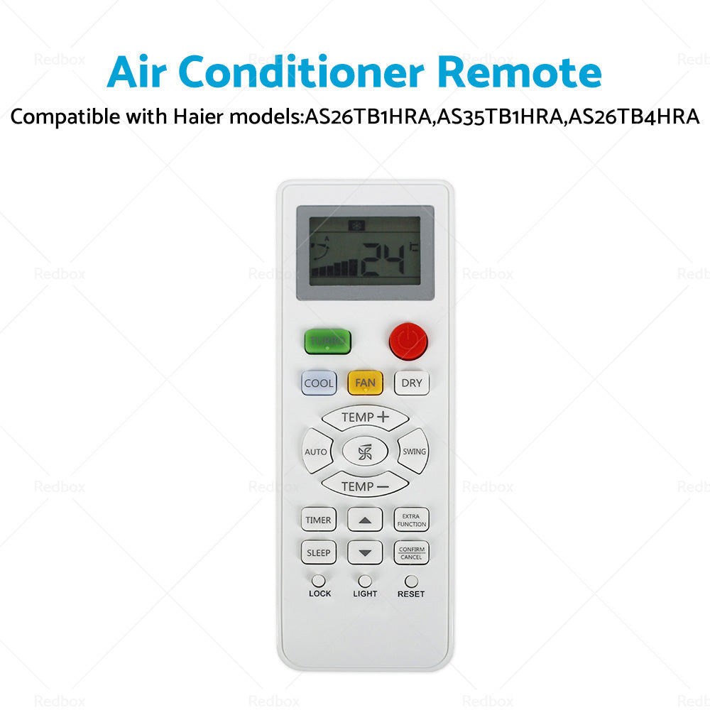 Air Conditioner Remote Suitable for Haier AS26TB1HRA, AS35TB1HRA, AS26TB4HRA-2